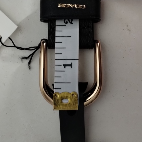 Authentic Coach Classic Belt Signature Canvas Women L Color Chestnut Brown - Picture 10 of 13